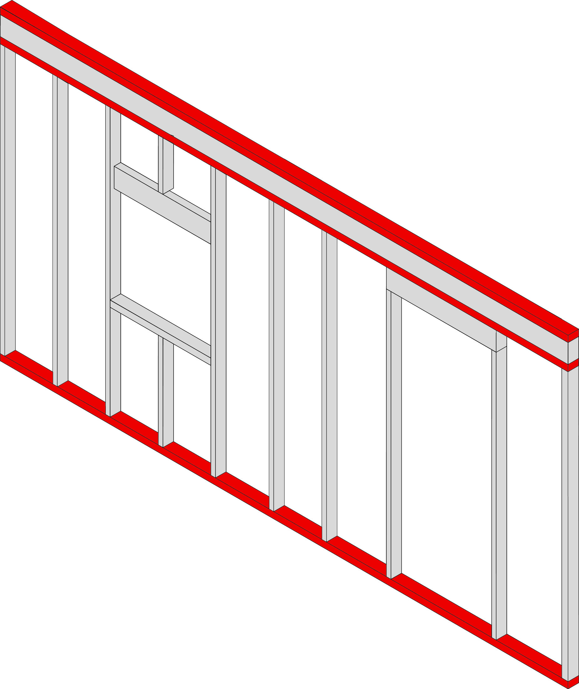 Fichte-LVL-Schwelle-Rähm Fichte-LVL-Schwelle-Rähm
